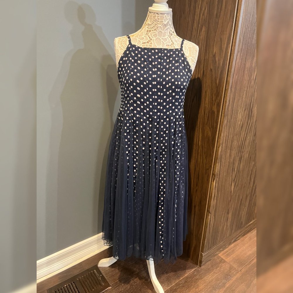 ASOS polka dot midi dress - Size 2